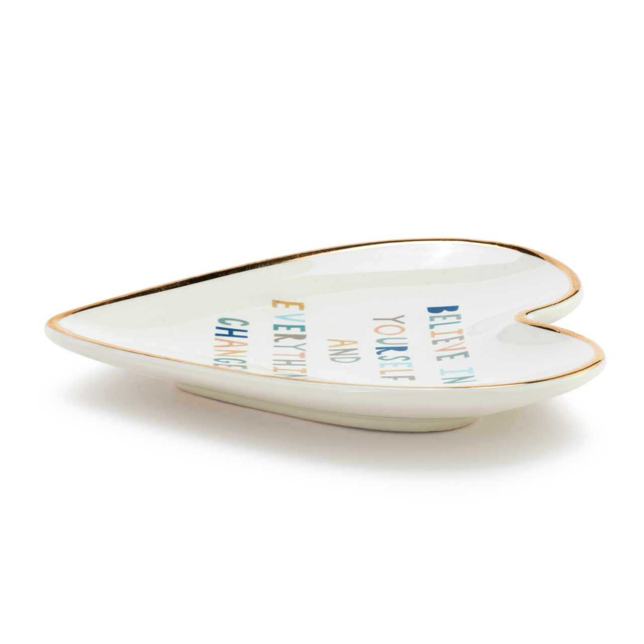 Believe in Yourself Art Heart Trinket Dish thumbnail