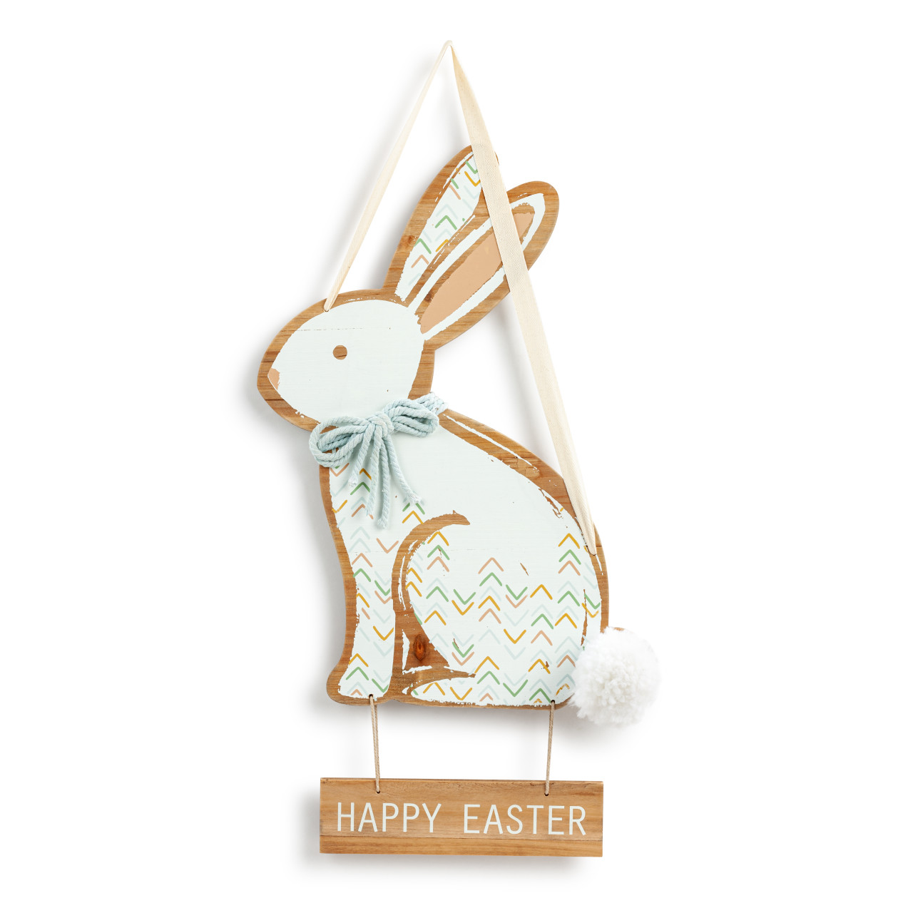 Happy Easter Bunny Spring Door Hanger thumbnail