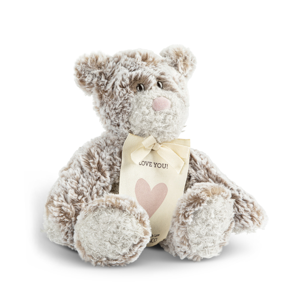 Mini Giving Bear - Pink Heart thumbnail