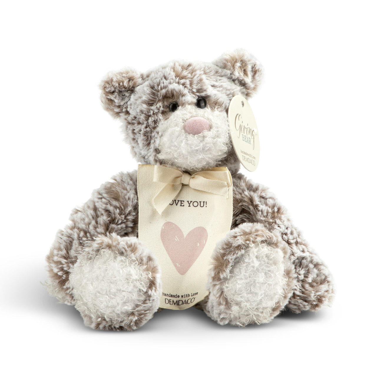 Mini Giving Bear - Pink Heart thumbnail