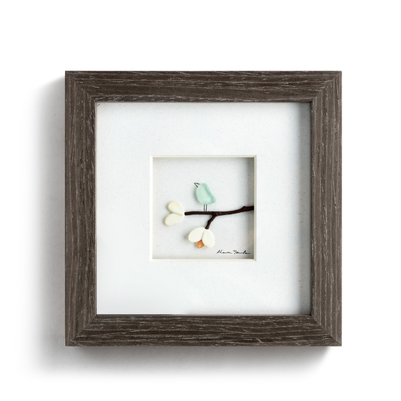 Serenity Wall Art - Gray 6"sq. thumbnail