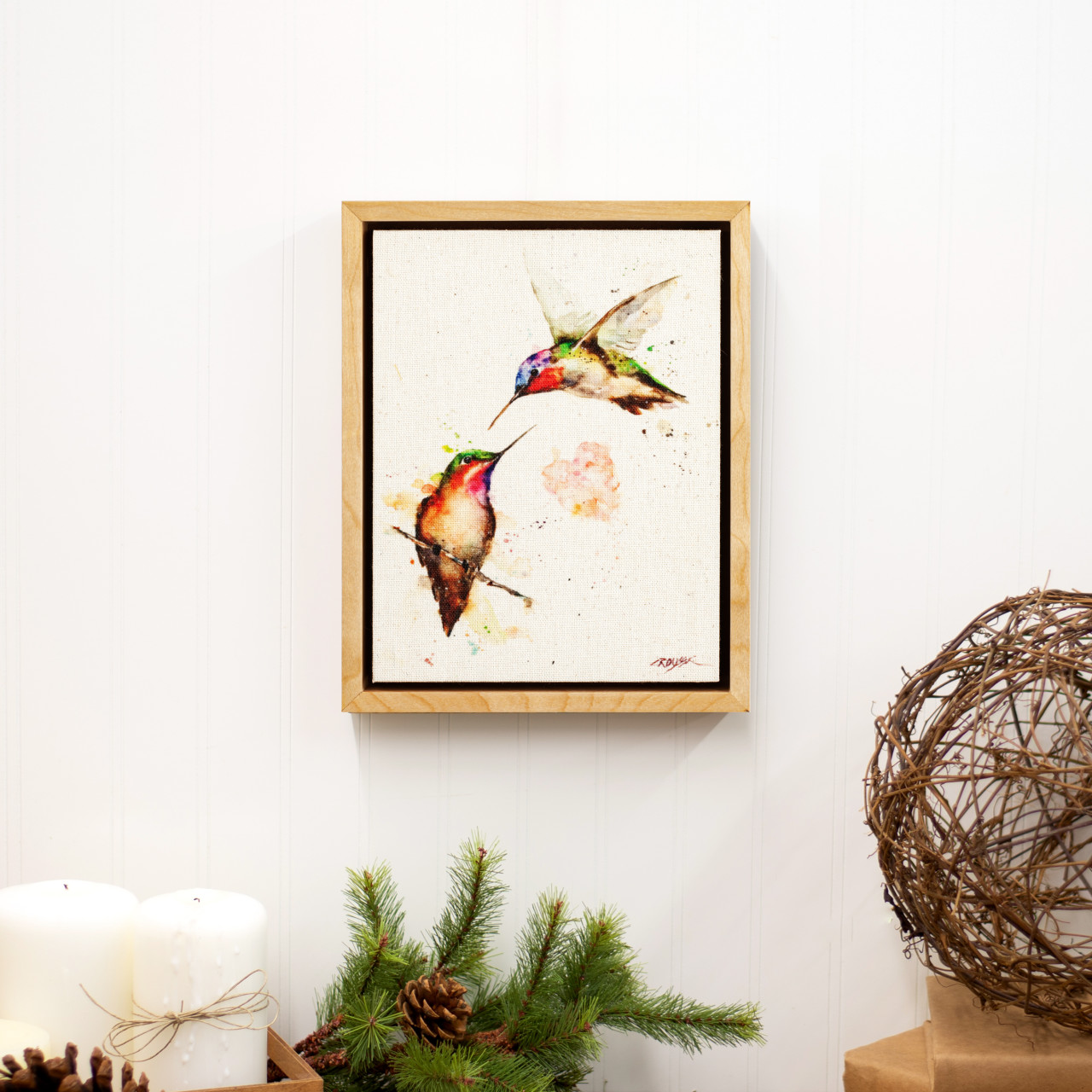 PeeWee Collection - Lovebirds Wall Art thumbnail
