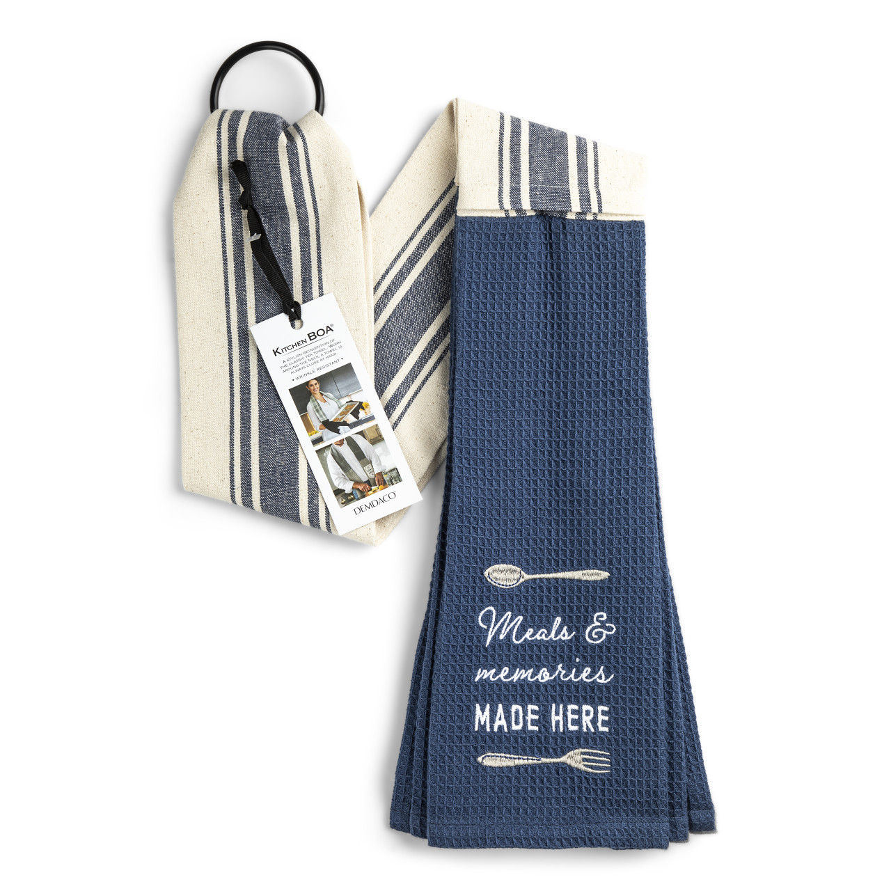 byDesign Serving Navy & Gray Made Here Kitchen Boa 4" x 69" thumbnail