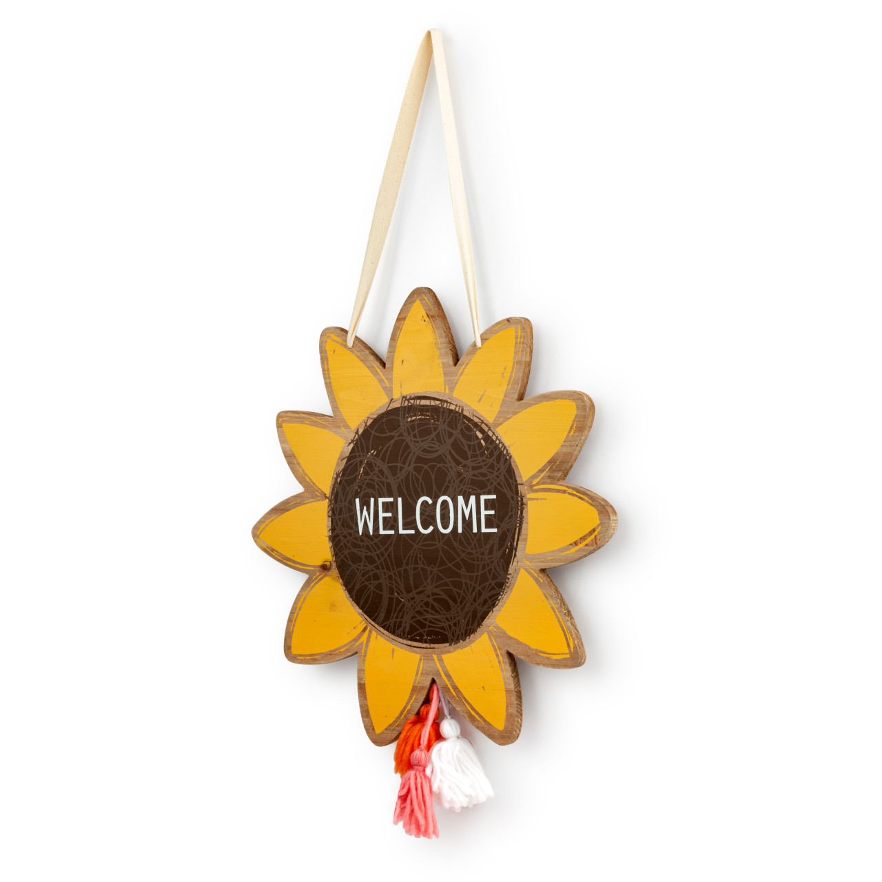 Welcome Sunflower Door Hanger thumbnail