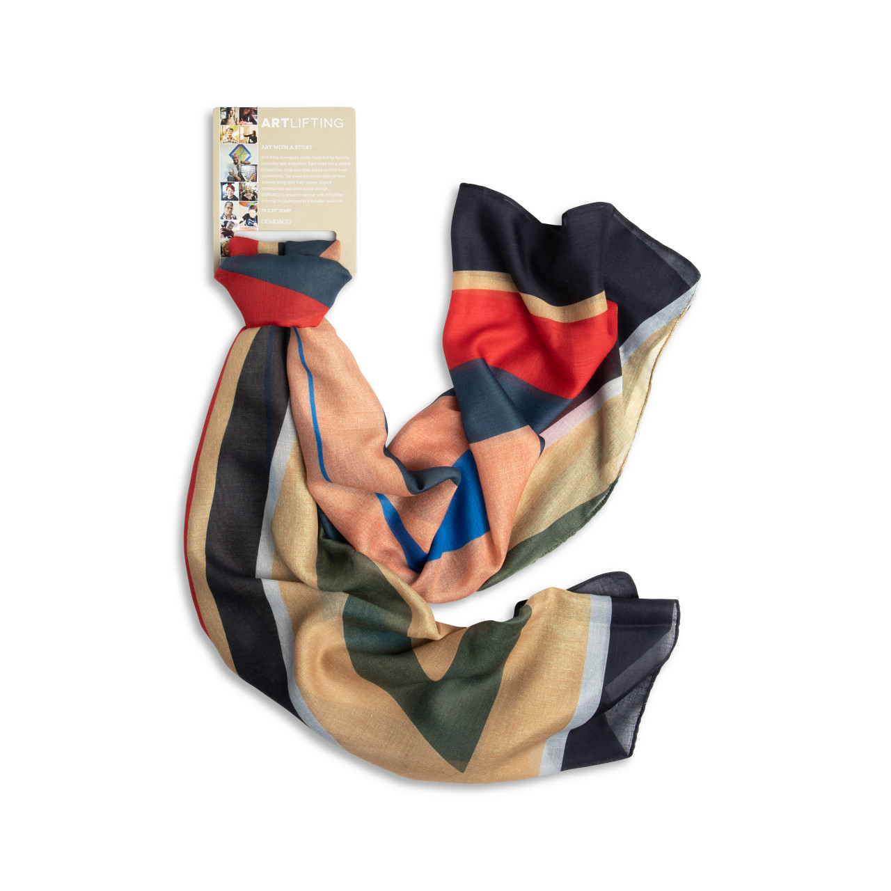 ArtLifting Rectangle Scarf Broken Infinite thumbnail