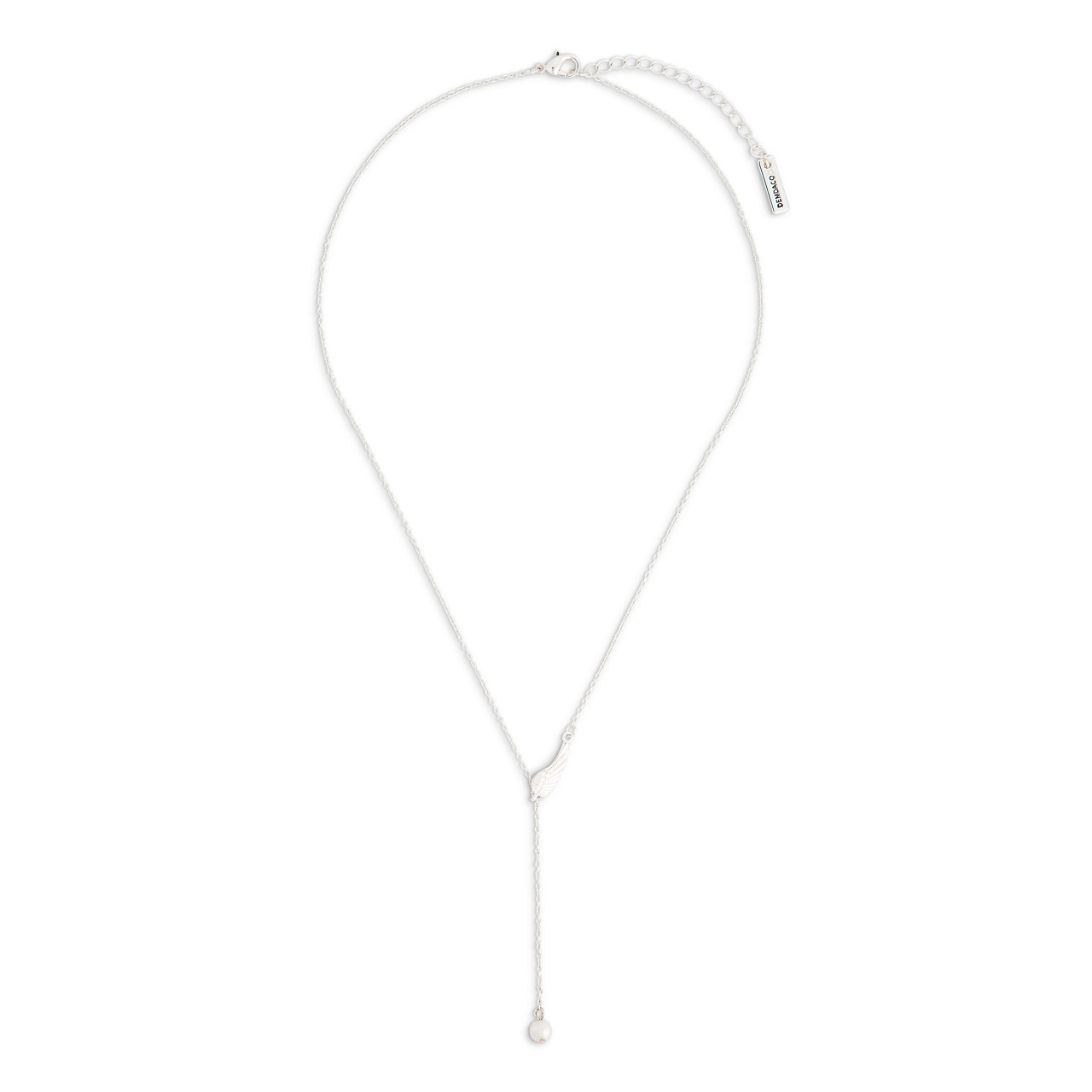 Dainty Wing Necklace - Silver thumbnail