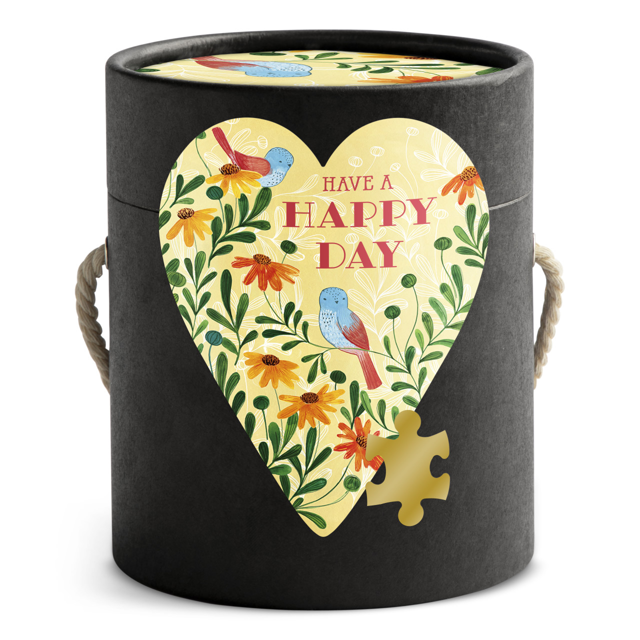 Happy Day Art Heart Gift Puzzle thumbnail
