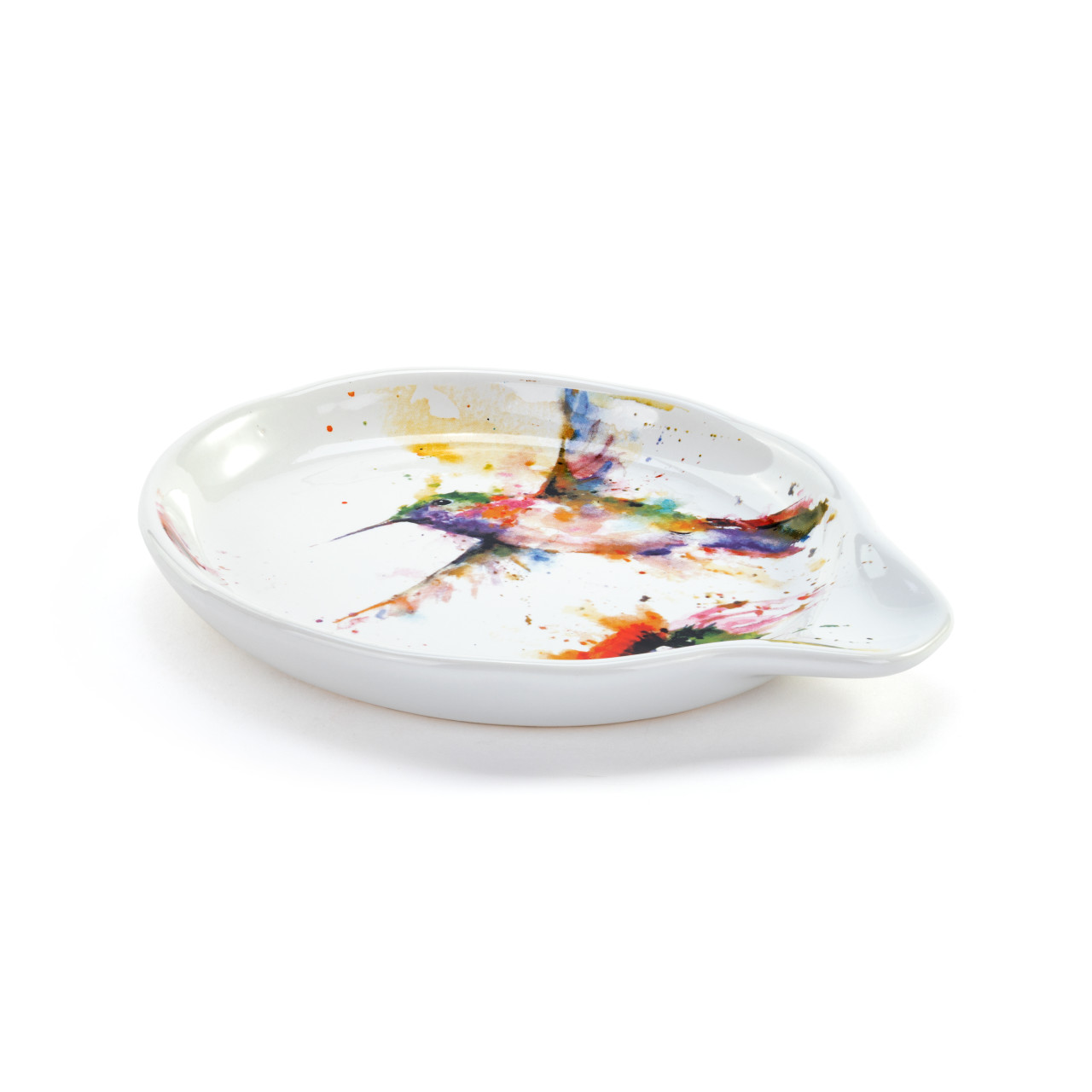 PeeWee Hummingbird Oval Spoon Rest thumbnail
