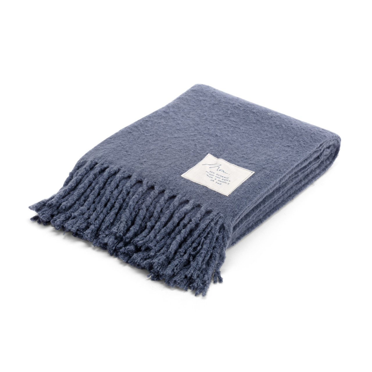 Dear You Collection Blue Mom Cuddle Blanket 50" x 60" thumbnail