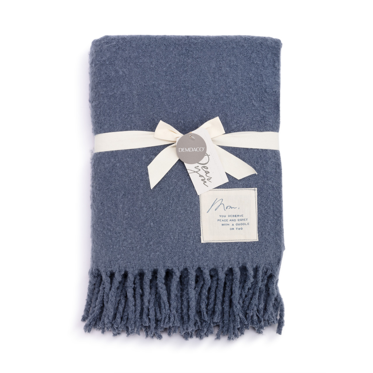 Dear You Collection Blue Mom Cuddle Blanket 50" x 60" thumbnail