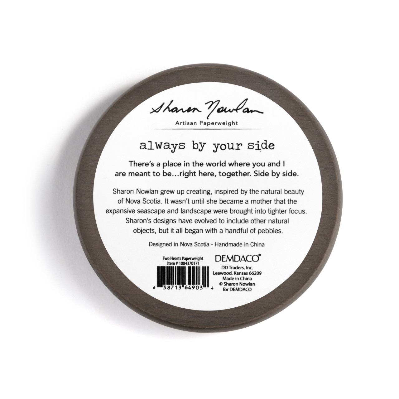 Two Hearts Paperweight thumbnail