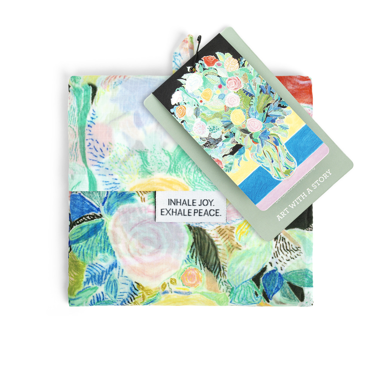 ArtLifting Tote - Floral Black thumbnail