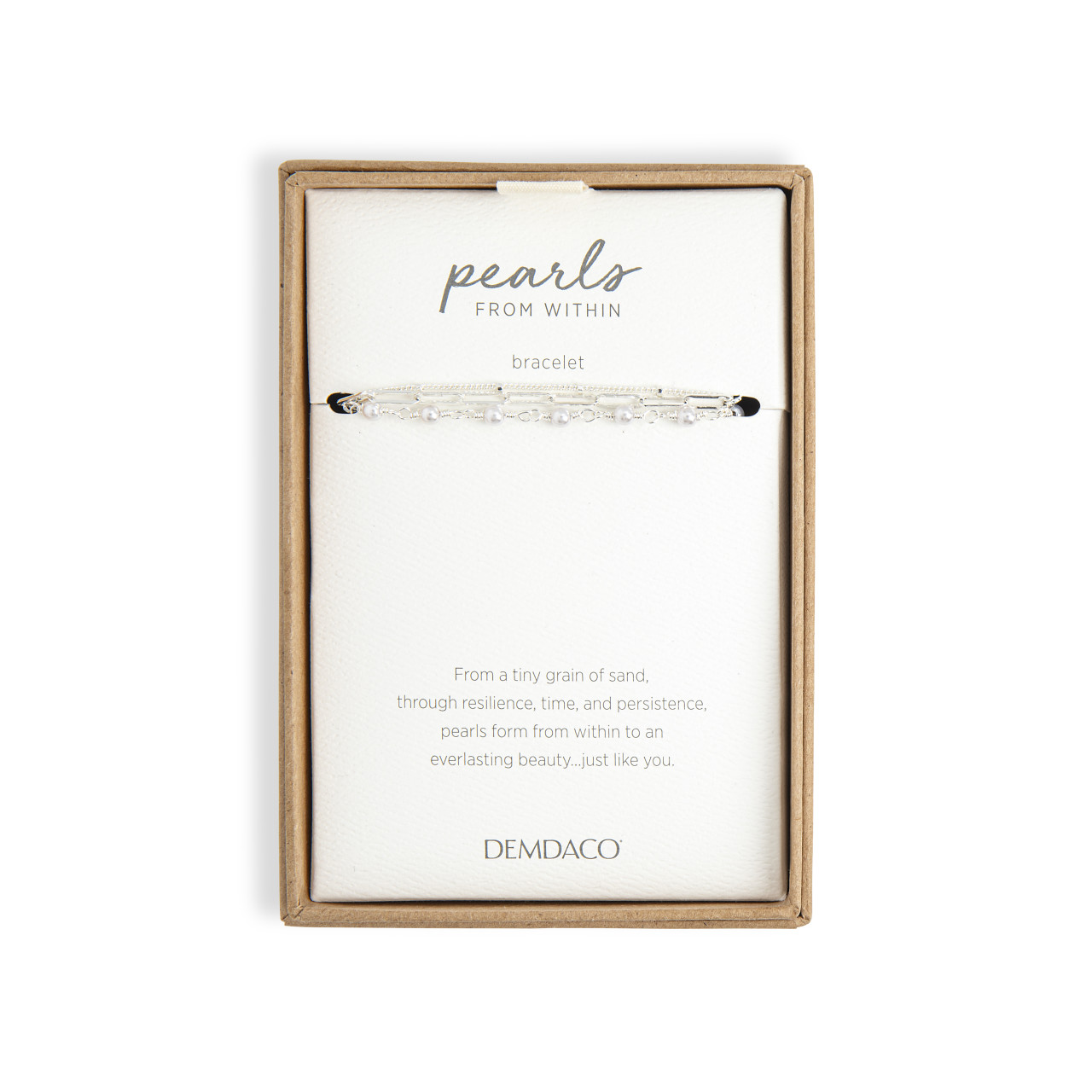 Pearls From Within Bracelet - Silver thumbnail