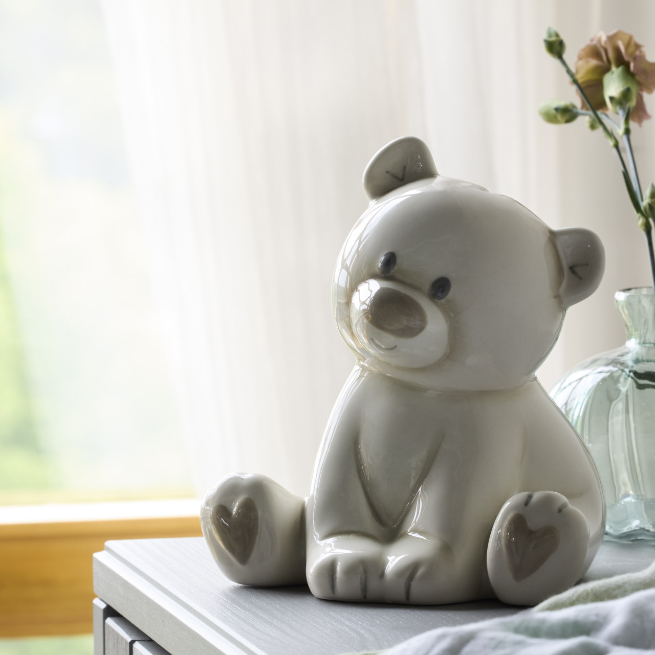 Teddy Bear Bank - Neutral thumbnail