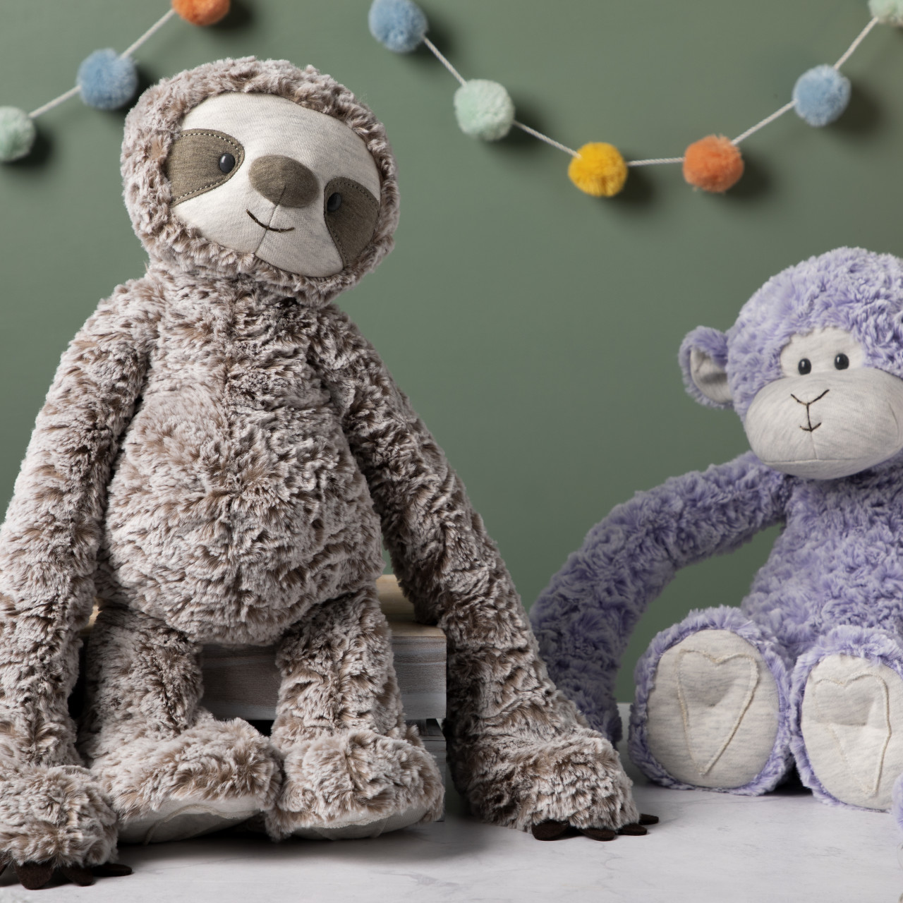 Heartful Hugs Monkey Anxiety Stuffed Animal 17.5" thumbnail