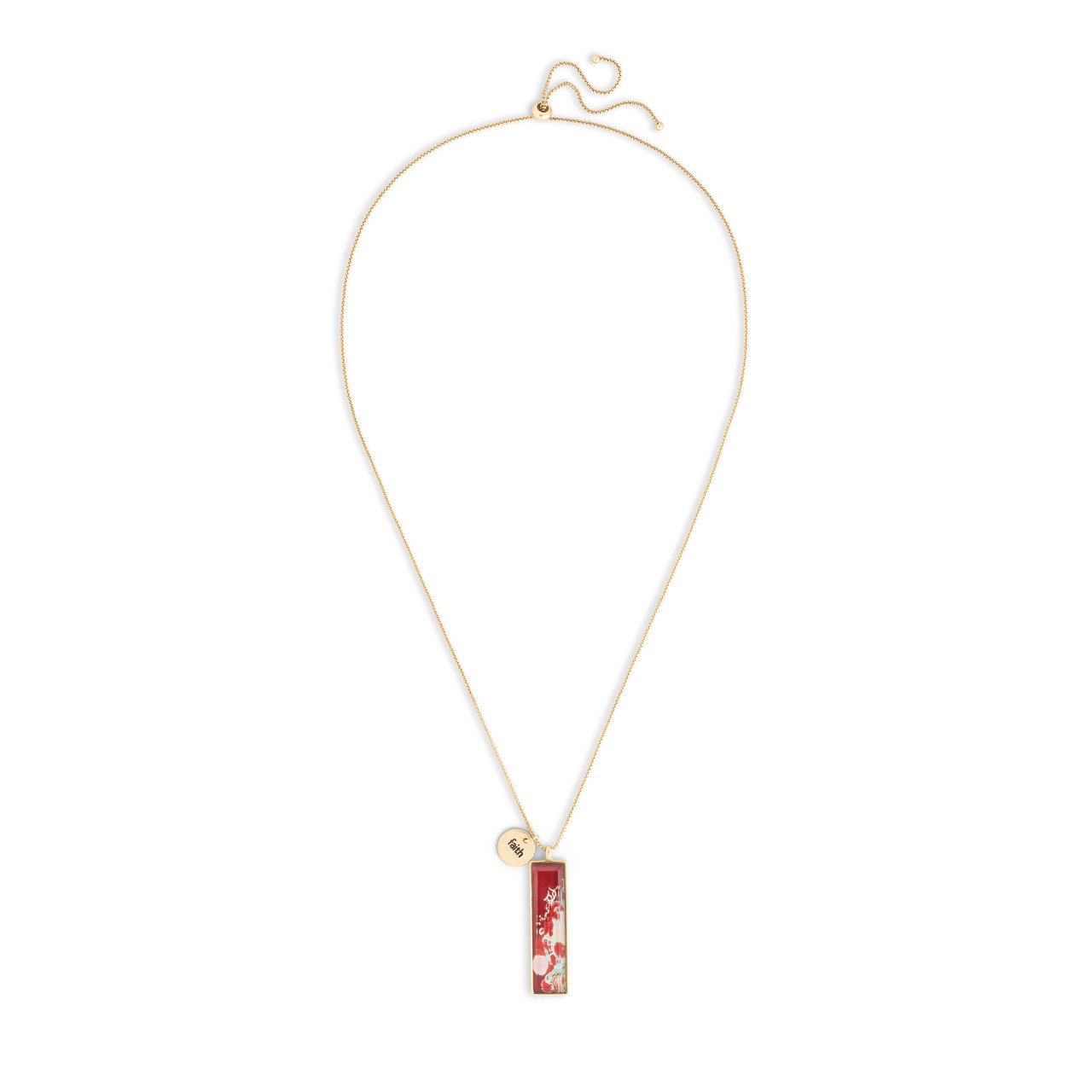 ArtLifting Necklace - Floral Stripes thumbnail