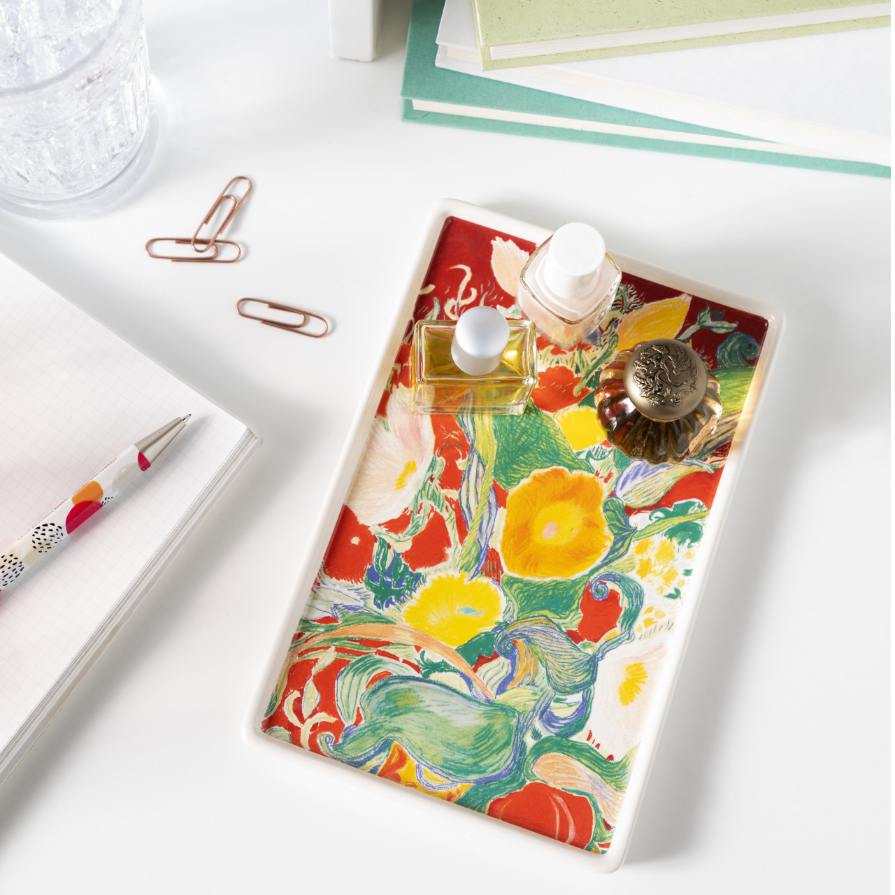 ArtLifting Small Tray - Floral Stripes thumbnail