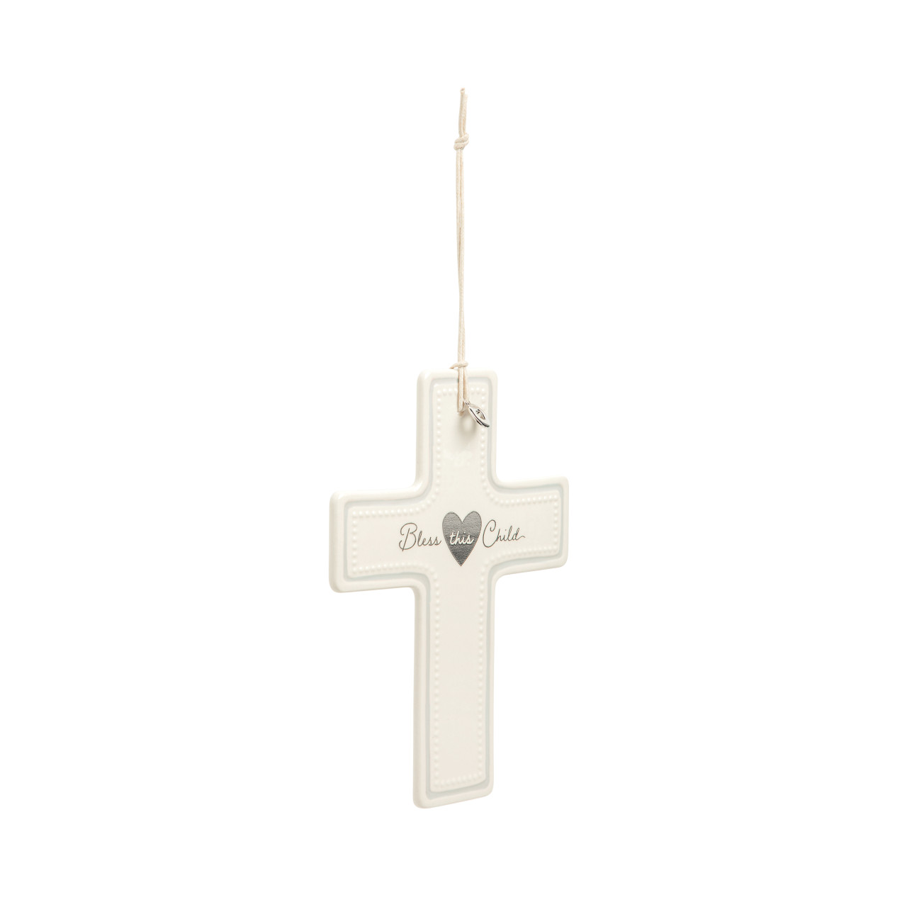 Bless This Child Wall Cross - Neutral thumbnail