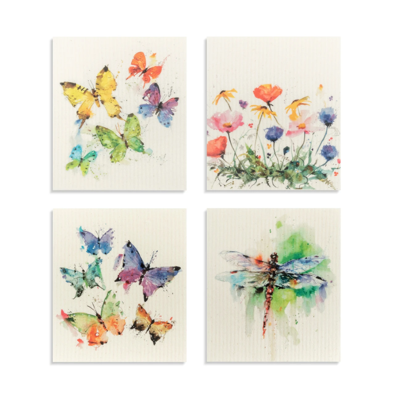 Butterflies Dish Cloths - 4 thumbnail