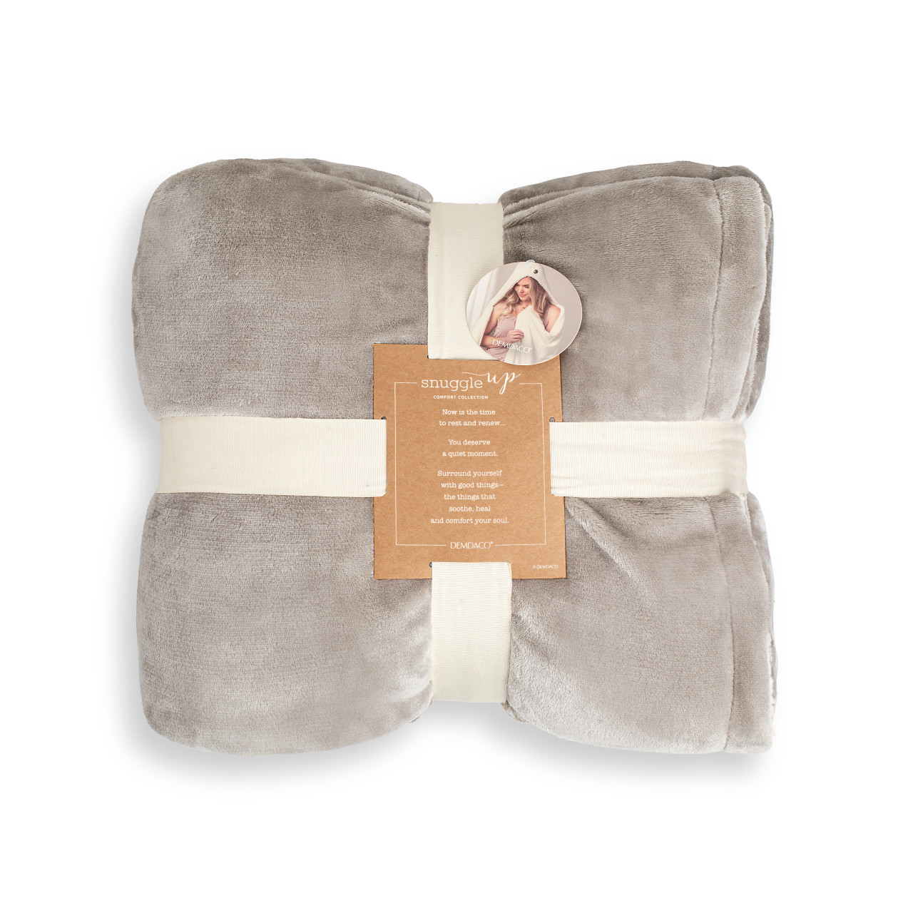 Snuggle Up Blanket - Taupe thumbnail