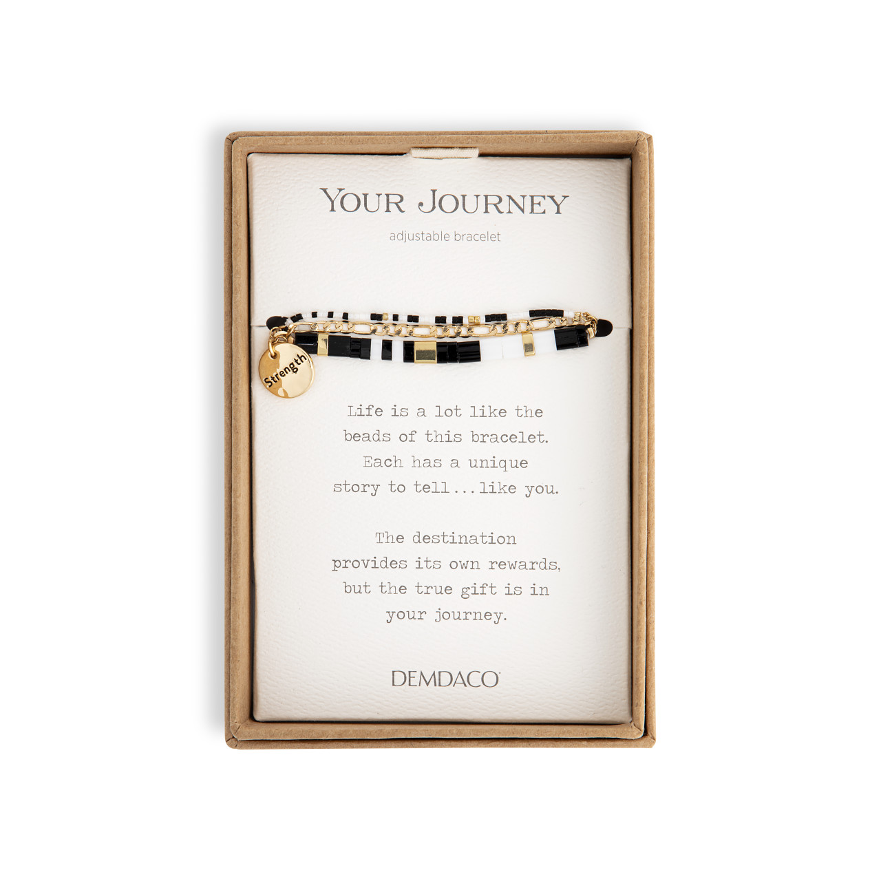 Your Journey Strength Adjustable Tile Bracelet 7" thumbnail