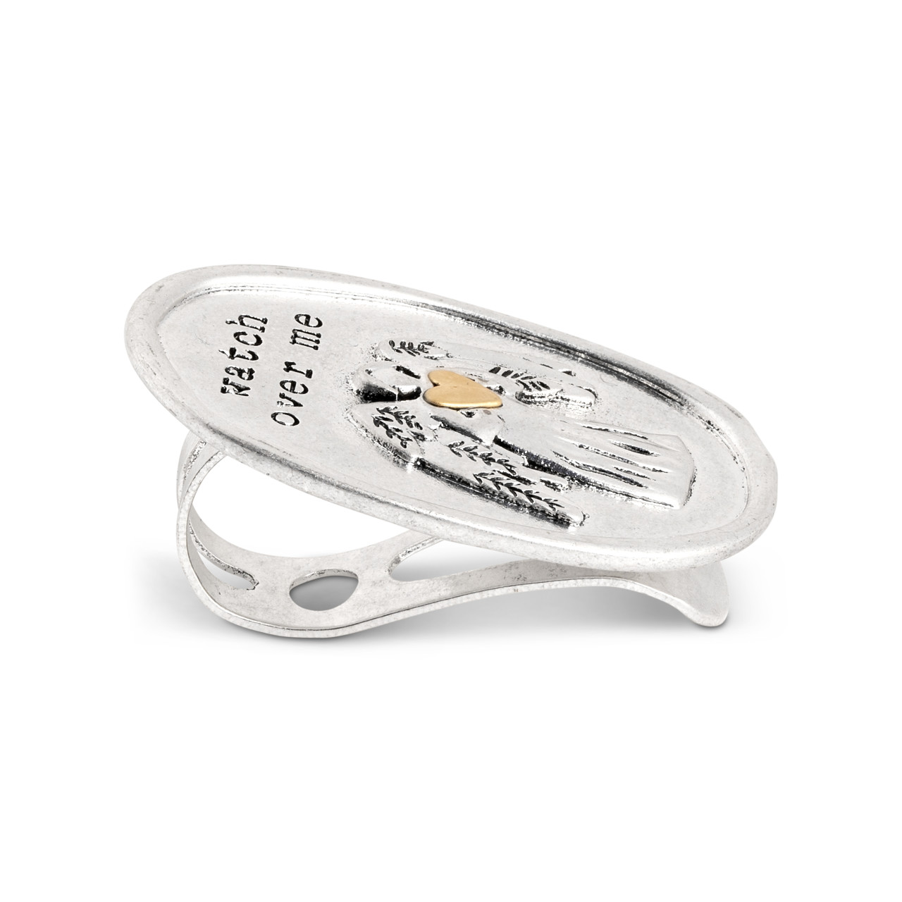 Guardian Angel Collection Watch Over Me Visor Clip 1.5" x 2" thumbnail