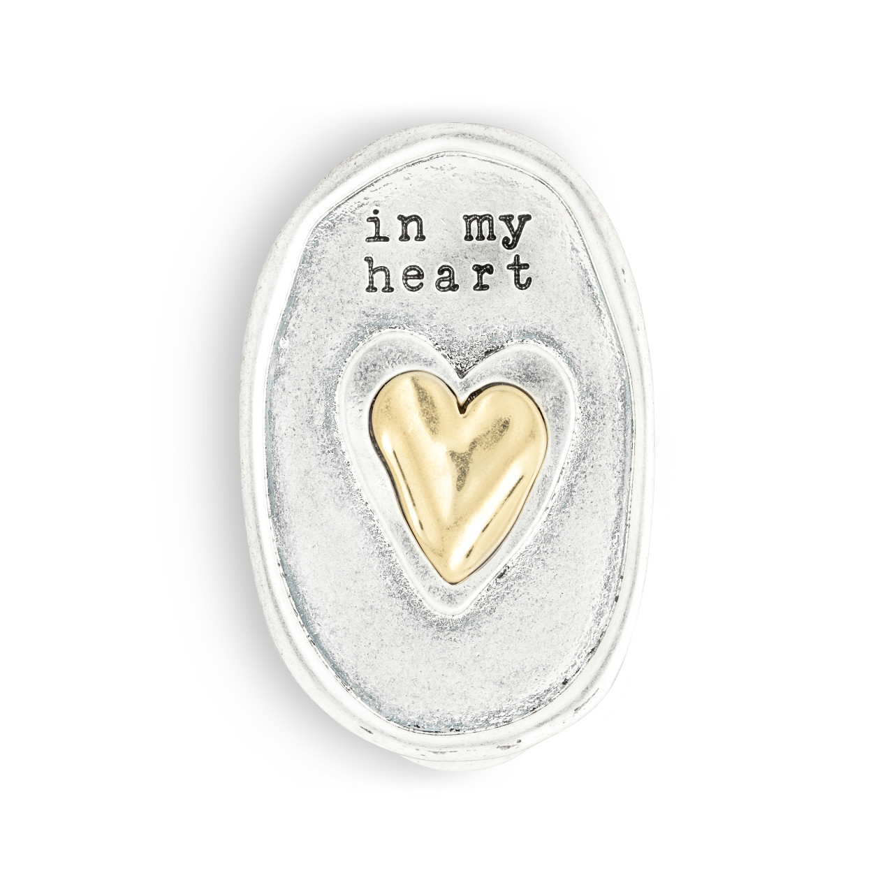 Guardian Angel Collection In My Heart Visor Clip 1.5" x 2" thumbnail
