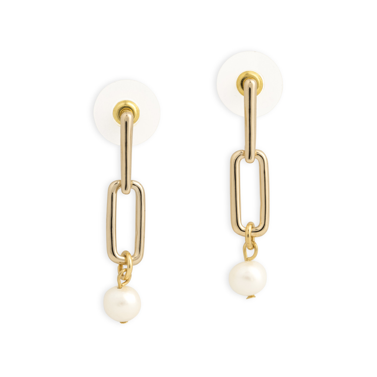 Pearls From Within Earrings - Gold thumbnail