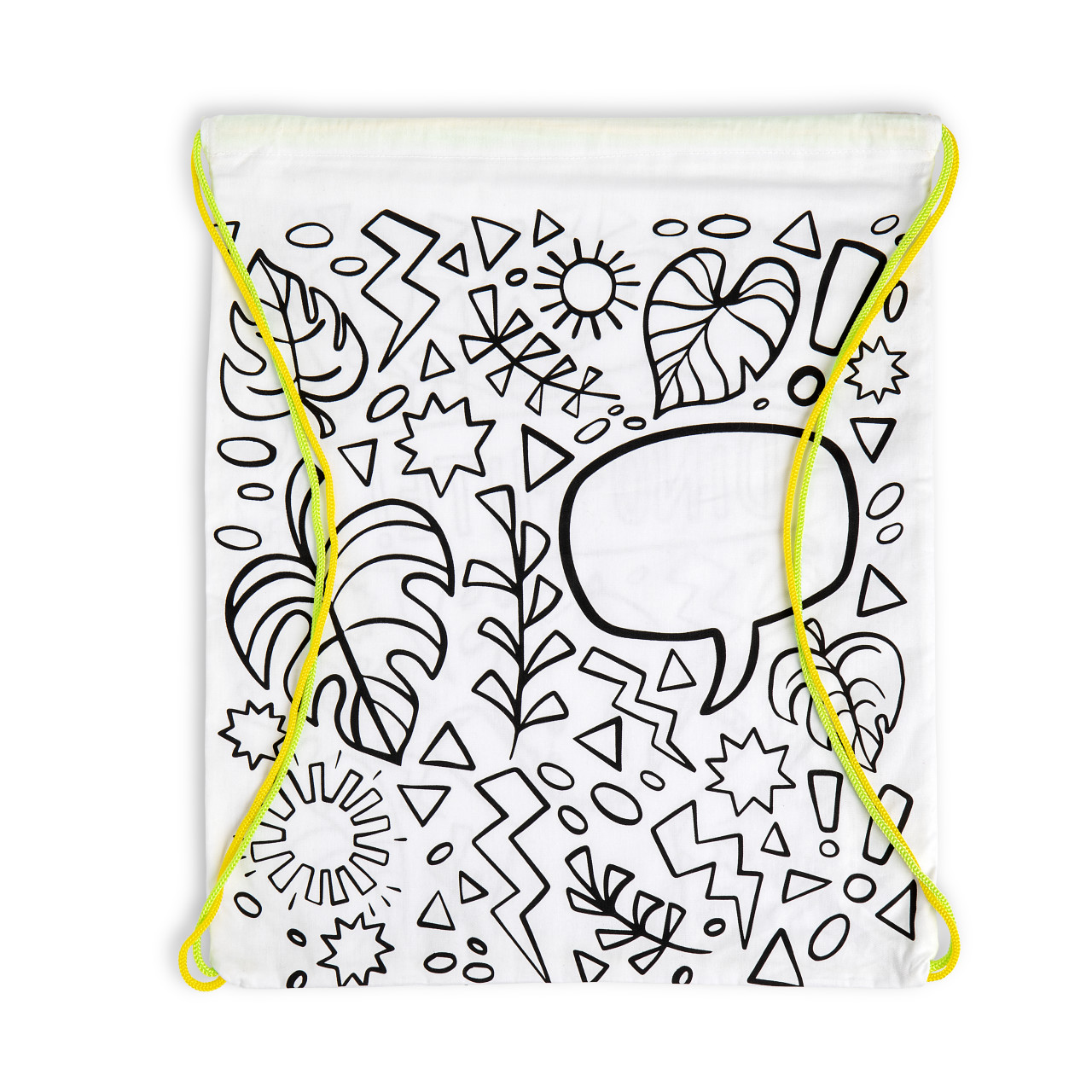 Color Me Drawstring Bag - Dinosaur thumbnail