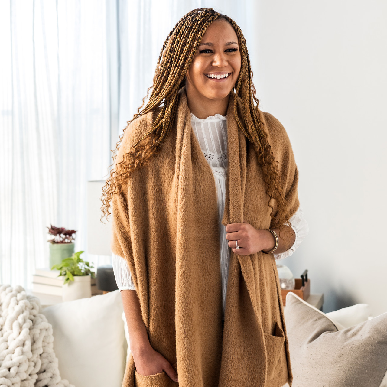 Guardian Angel Wrap - Camel thumbnail