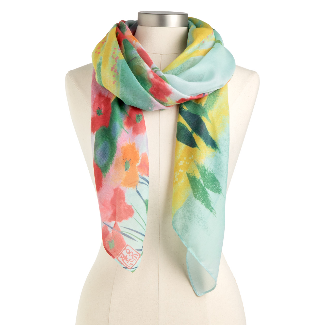 ArtLifting Rectangle Scarf - Poppy Keshi thumbnail