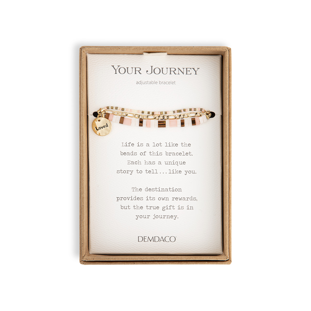 Your Journey Tile Bracelet - Loved thumbnail