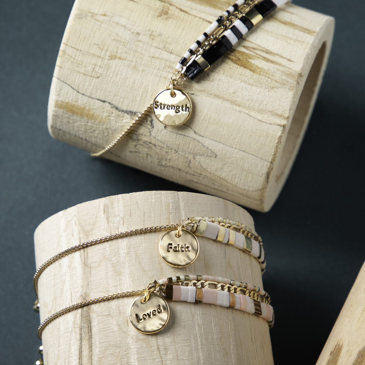 Your Journey Tile Bracelet - Loved thumbnail