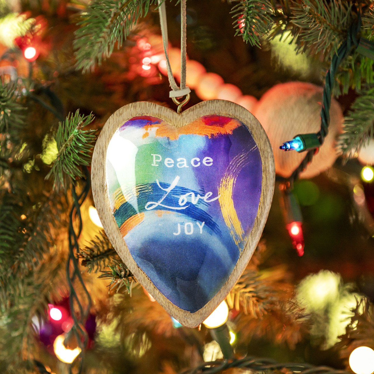ArtLifting Heart Ornament - Open Heart thumbnail