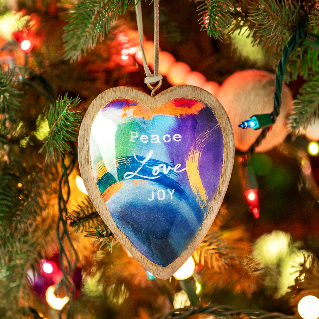 ArtLifting Heart Ornament - Open Heart thumbnail