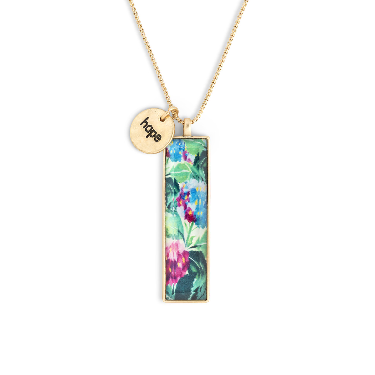 ArtLifting Necklace - Hydrangea Ajisai thumbnail