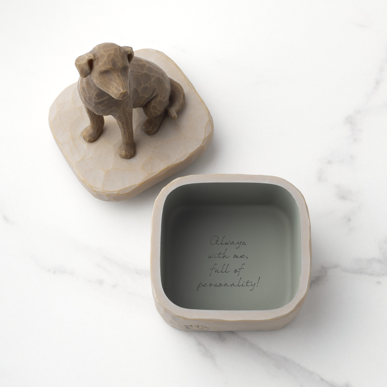 Love my Dog (dark) Keepsake Box thumbnail