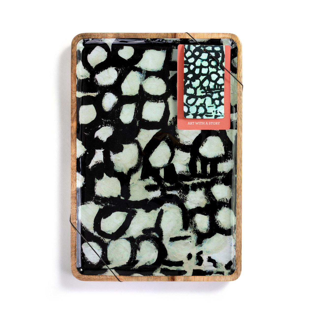 ArtLifting Medium Tray - Off White and Black thumbnail