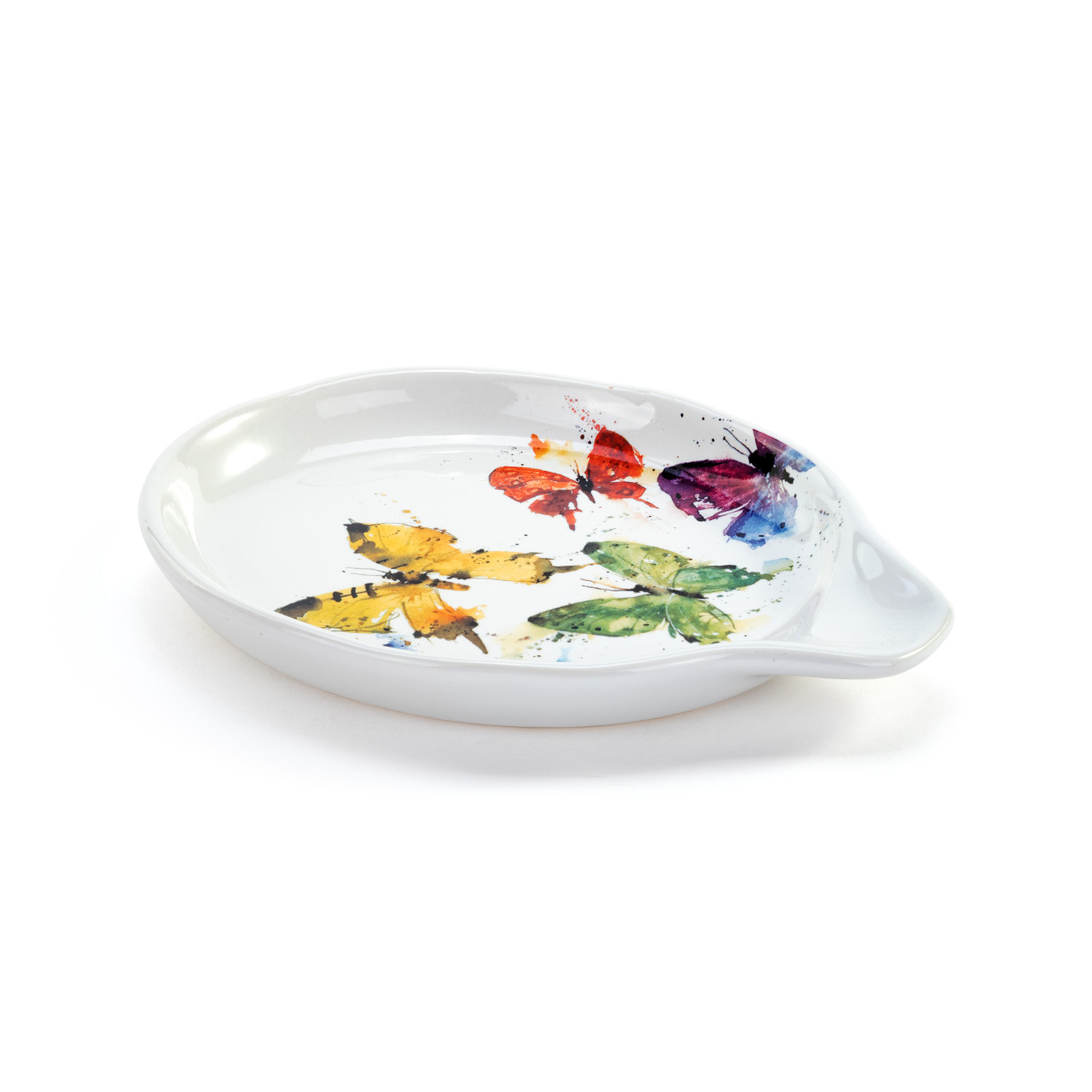 Flock of Butterflies Oval Spoon Rest thumbnail