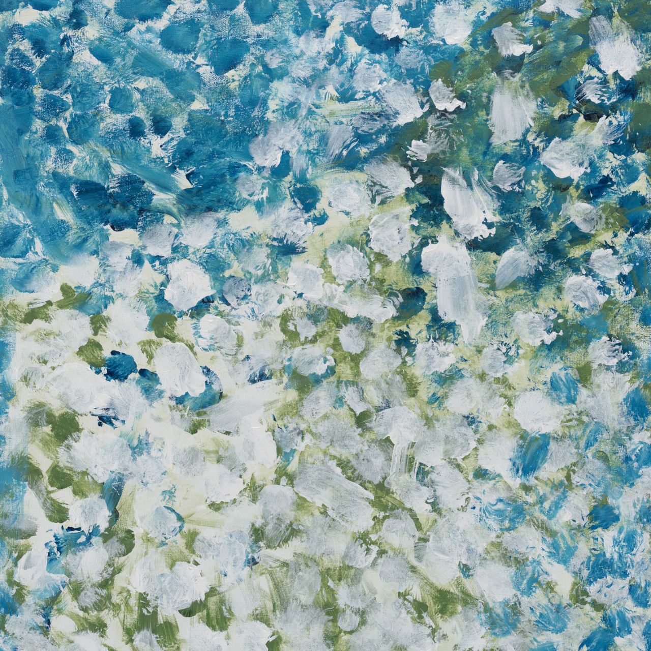 ArtLifting Rectangle Scarf White Flowers thumbnail