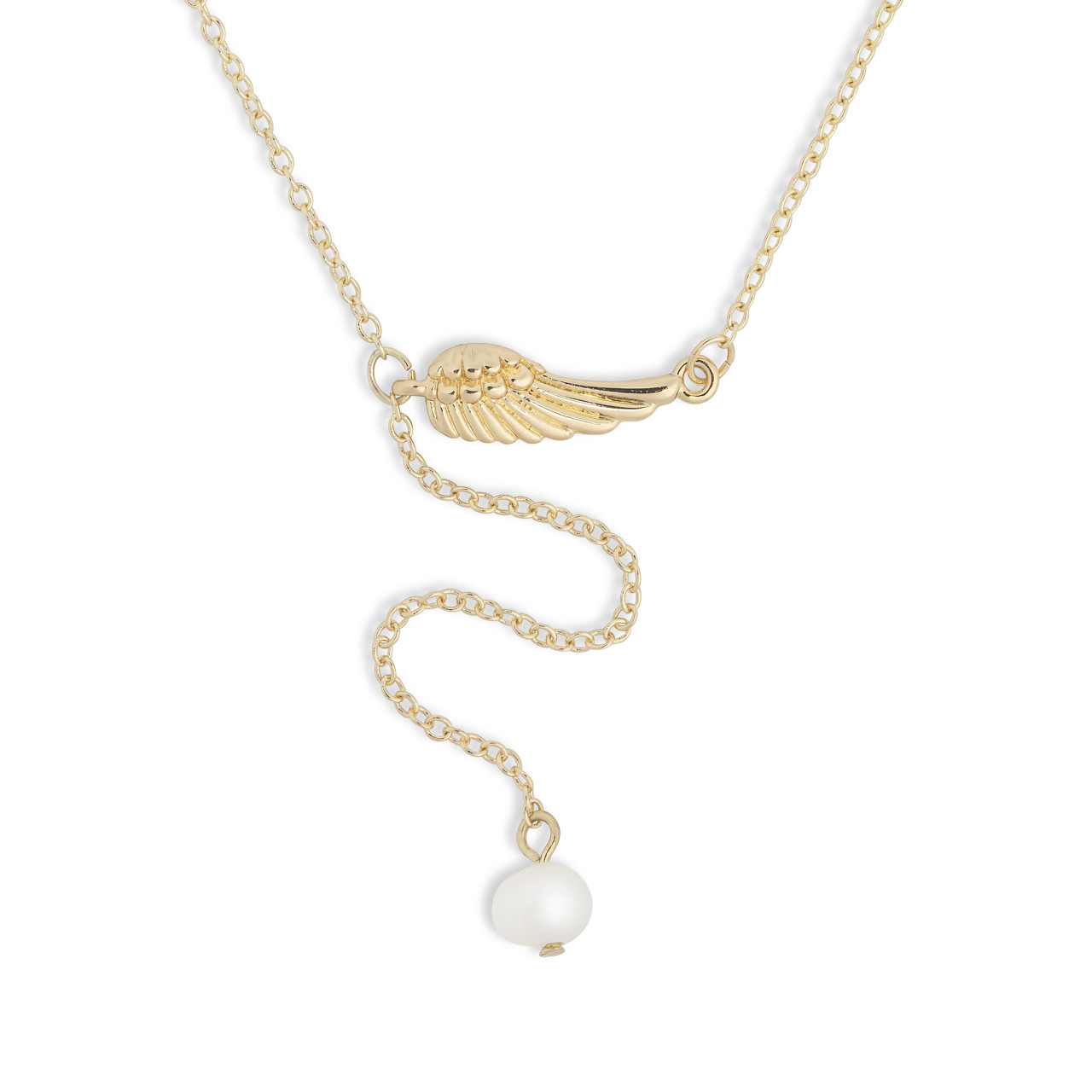 Dainty Wing Necklace - Gold thumbnail