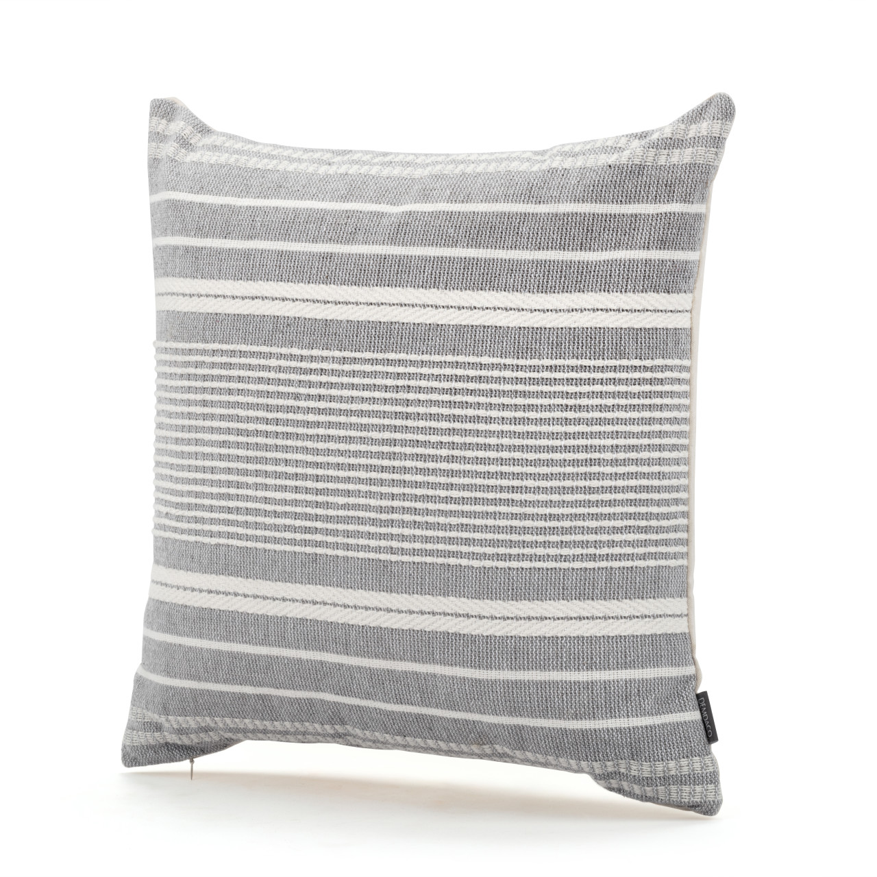 Gray Stripe Pillow thumbnail