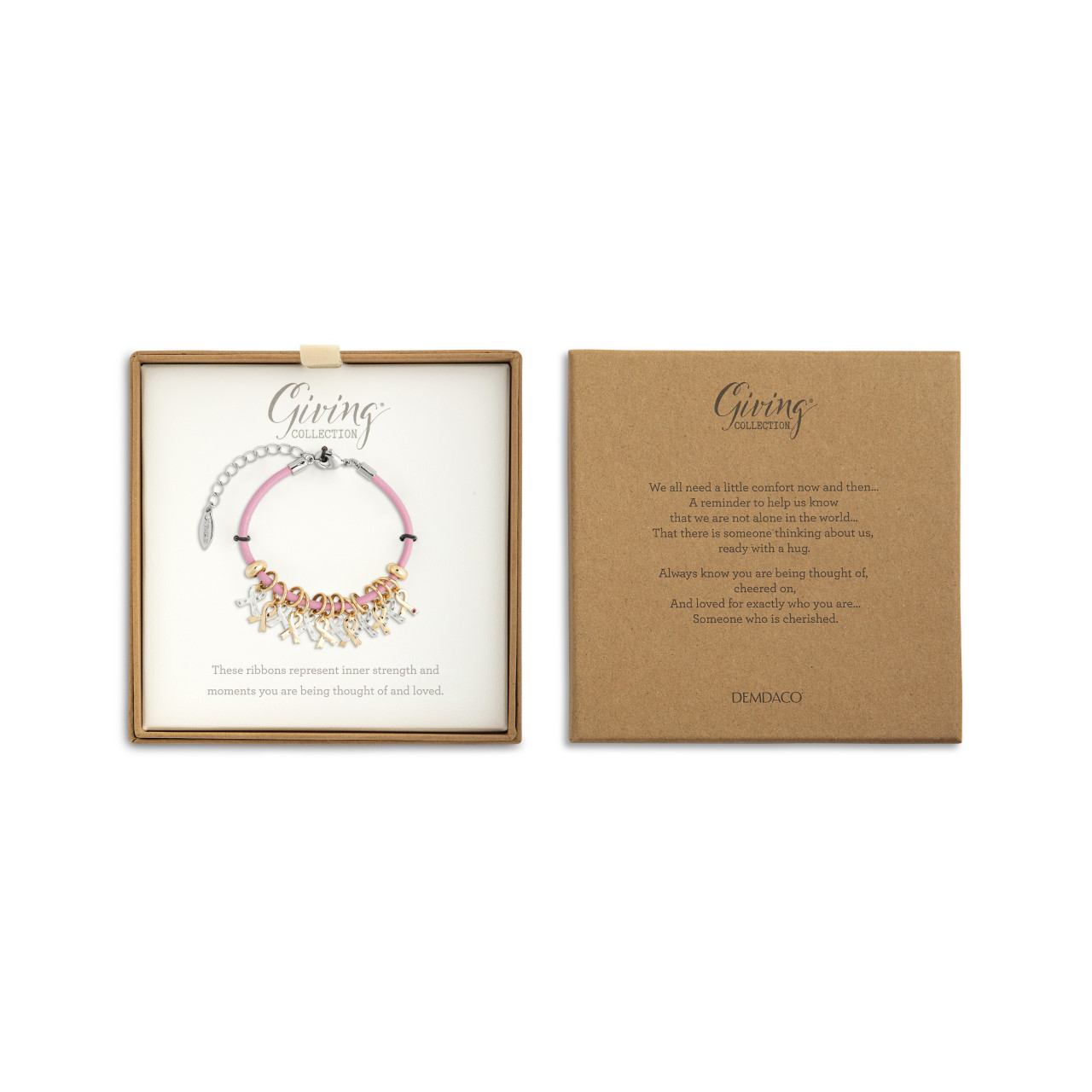 Charm Bracelet - Pink Ribbon thumbnail