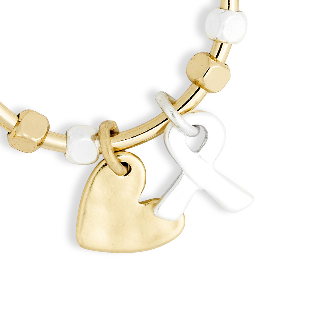 Giving Earrings - Heart and Ribbon thumbnail