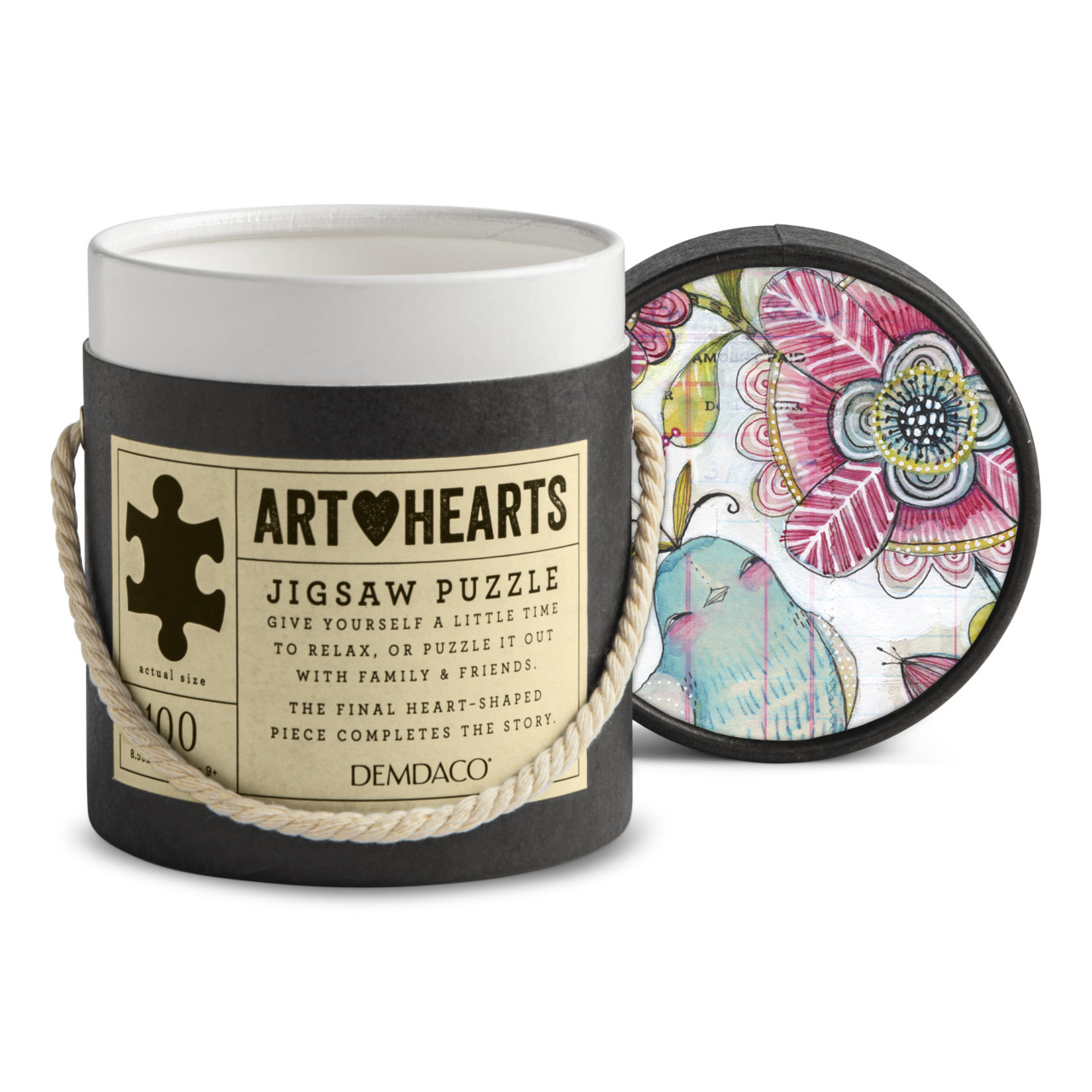 Kind in Heart Art Heart Gift Puzzle thumbnail