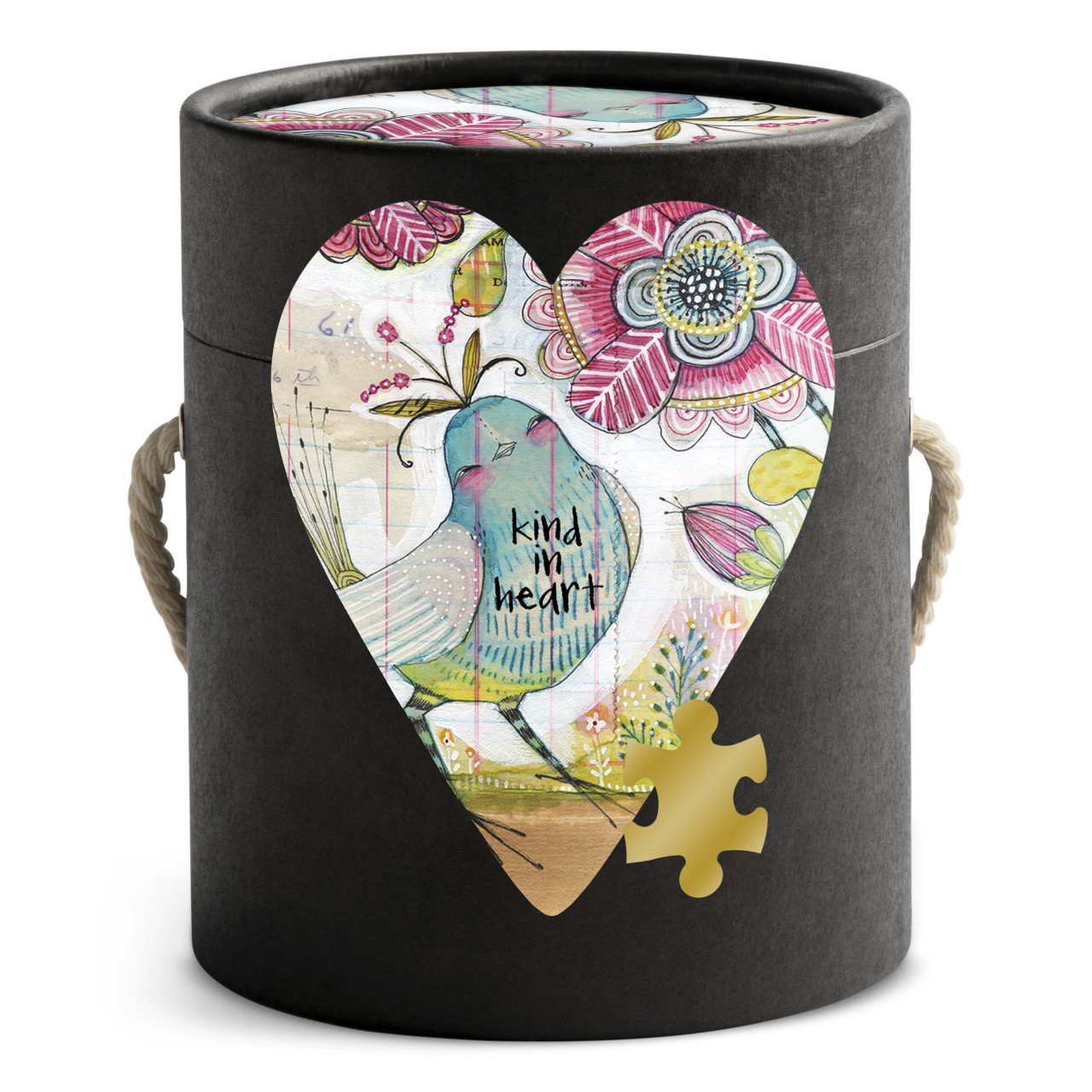 Kind in Heart Art Heart Gift Puzzle thumbnail