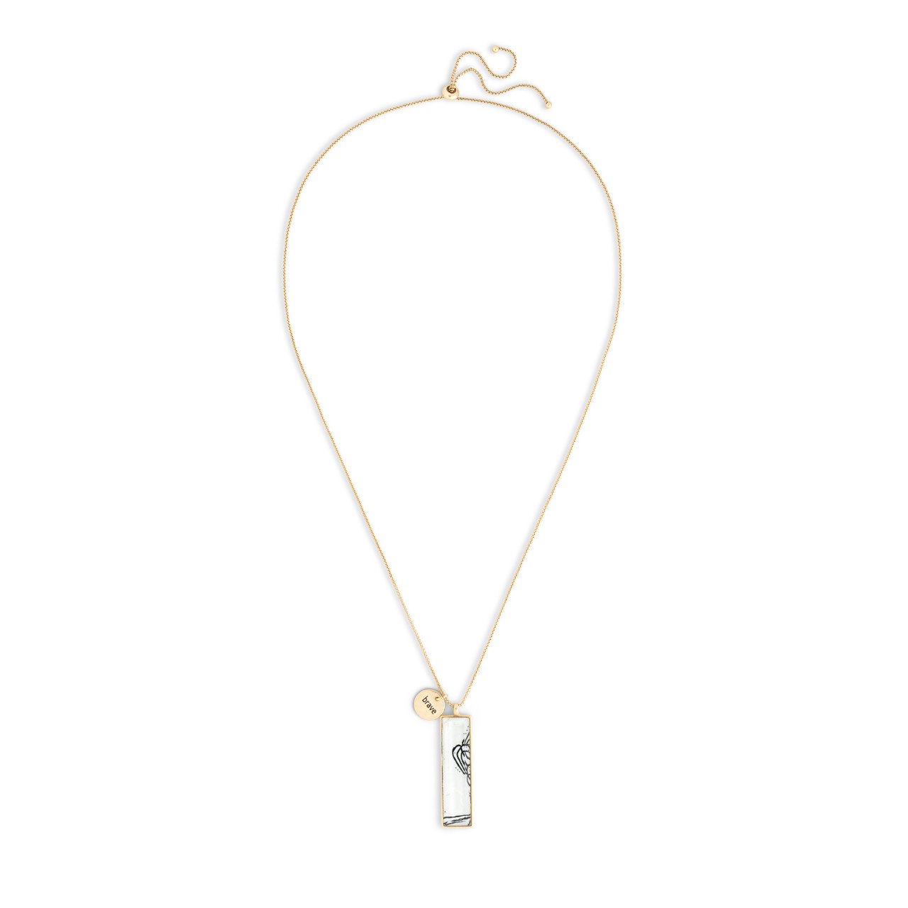 ArtLifting Necklace - Black and White 3 thumbnail