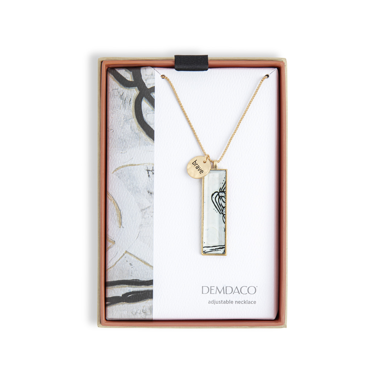 ArtLifting Necklace - Black and White 3 thumbnail