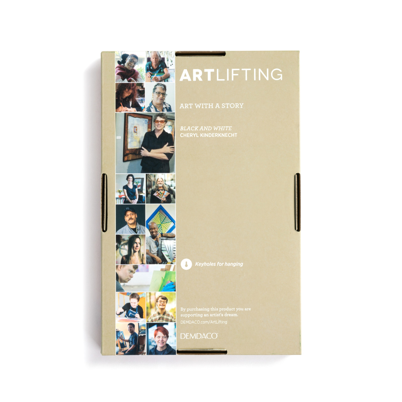 ArtLifting Small Tray - Black and White thumbnail