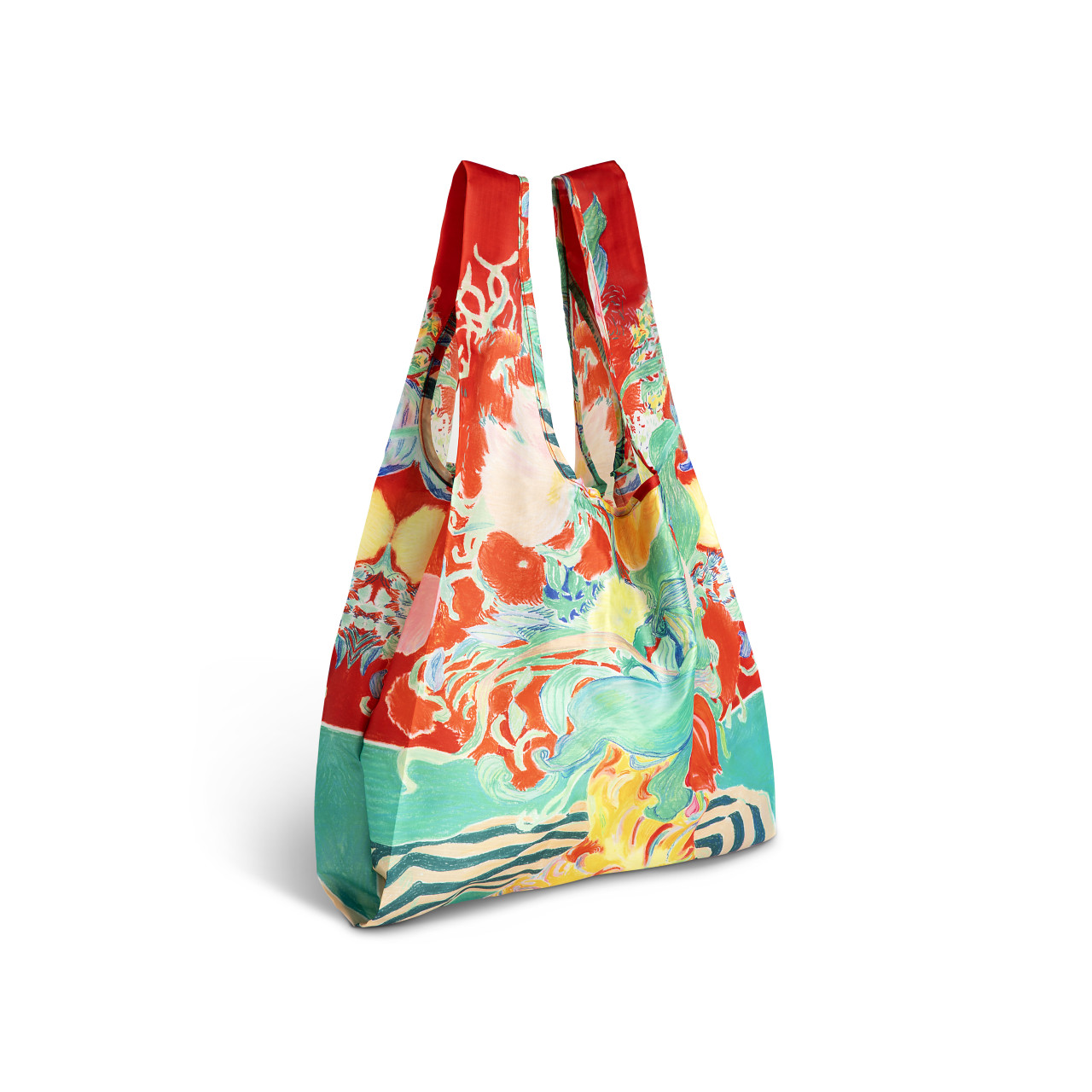 ArtLifting Tote-Floral Stripes thumbnail